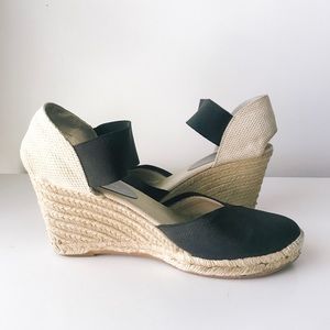 Adrienne Vittadini Wedge Espadrille - Size 10